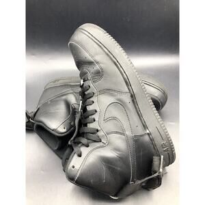 Nike Air Force 1 Mid Mens Size 11 Black 315121-032